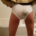 Desperate panty poop with sexy posing! [FullHD / 2020]